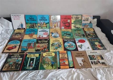 Lot De Bd De Tintin Collection Compl Te Eur Picclick Fr