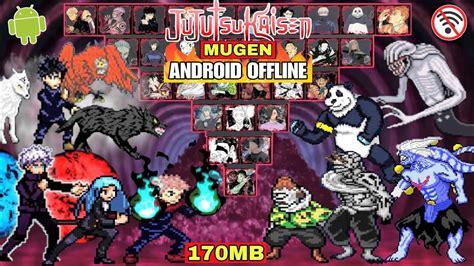 RELEASE JUJUTSU KAISEN V2 MUGEN ANDROID FULL CHARACTERS Anime Mugen