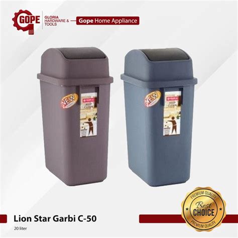 Jual Tempat Sampah Garbi Liter Lion Star Khusus Sameday Instant Di