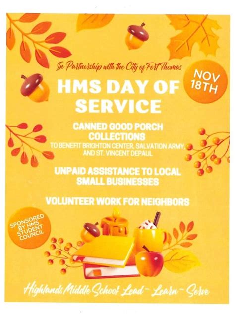 Hms Day Of Service — Fort Thomas Coffee