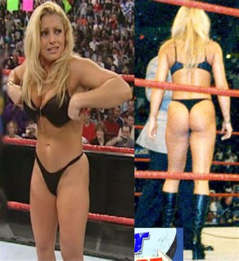 Naked Trish Stratus In WWE Monday Night RAW