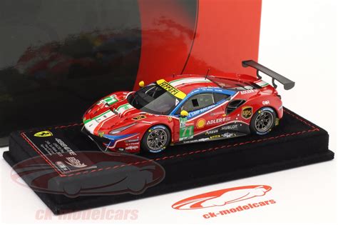 BBR Models 1:43 Ferrari 488 GTE Evo #71 24h LeMans 2020 Bird, Molina ...