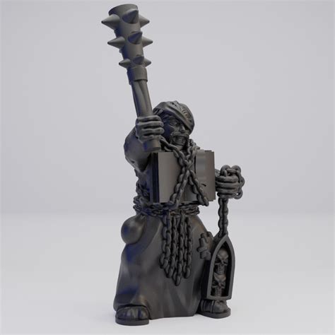 Hot Goblin Cultist With Book Armor