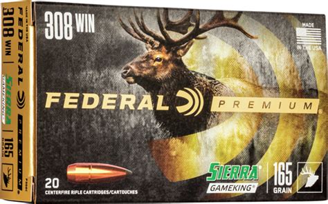 Federal Premium Vital Shok Rifle Ammo Win Gr Sierra Gameking