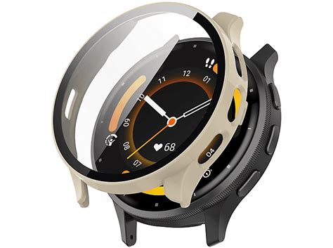 WIGENTO Kunststoff Design Hülle H9 Hart Glas Watch Schutz Hülle für