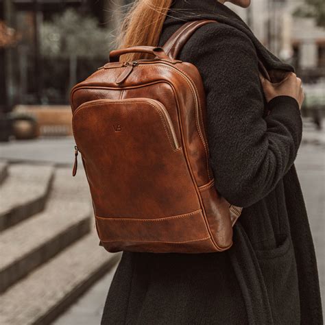 Leather Travel Backpack Women's - Fashion & Tech and Marketing