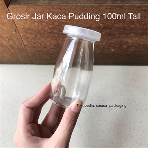 Jual Toples Jar Kaca Mini Tall Ml Kue Packaging Dessert Bumbu