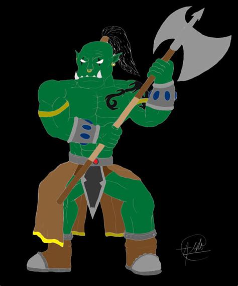 Ogre Warrior By Symbolhero On Deviantart