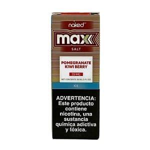 Naked Max Juice Nic Salt Pomegranate Kiwi Berry Ml Tabacaria