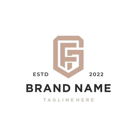 Premium Vector Monogram Initial Letter Fg Gf Logo Design Business