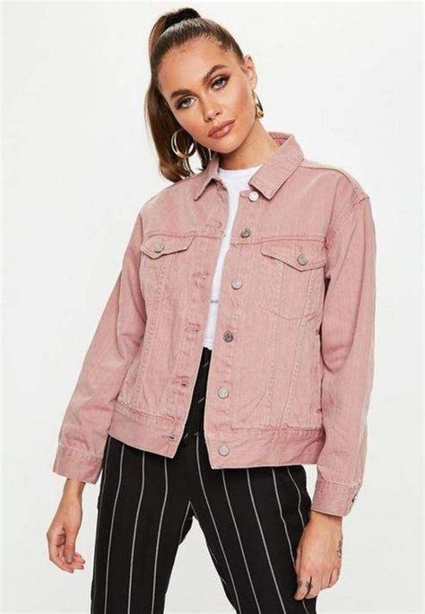 Flawless Outfit Ideas How To Wear Denim Jacket Addicfashion Pink