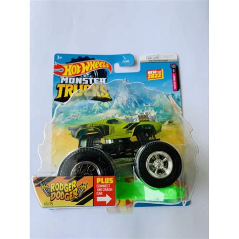 Jual HOTWHEELS HOT WHEELS MONSTER TRUCKS TRUCK RODGER DODGER HIJAU TRUK Kab Bekasi JURAGAN