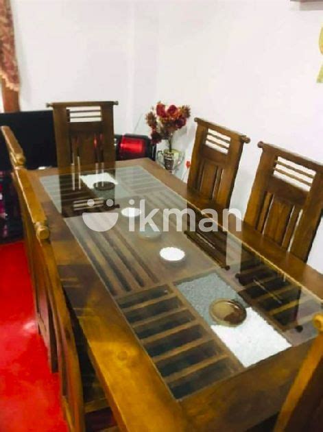 Teak Table And Chair Moratuwa Ikman