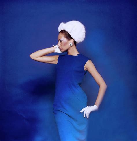 Marisa Berenson Wearing Hannah Troy By Bert Stern