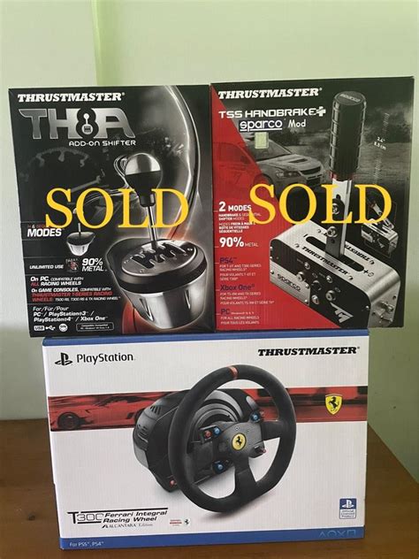 Thrustmaster T300 Ferrari Integral Racing Wheel Alcantara Edition ...