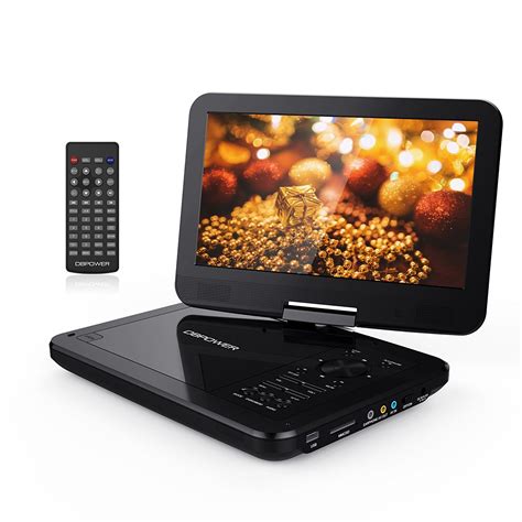 Dbpower Portable Dvd Player With Swivel Screen Hours