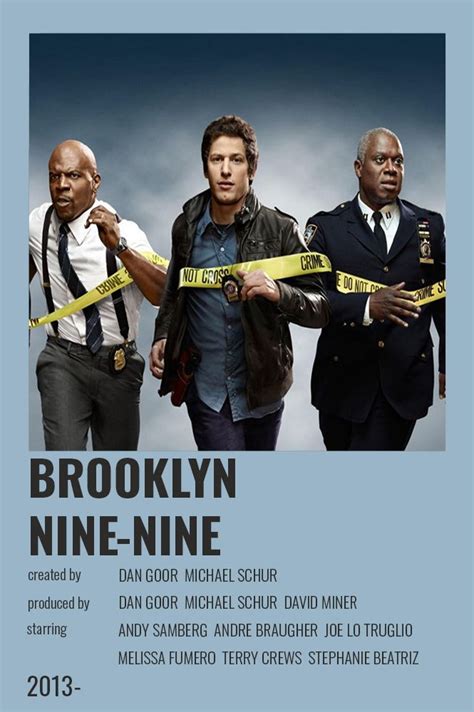 Brooklyn Nine Nine Polaroid Poster Brooklyn Nine Nine Terry Crews