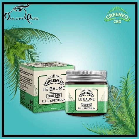 Le Baume Cbd Mg Greeneo Voluptycig