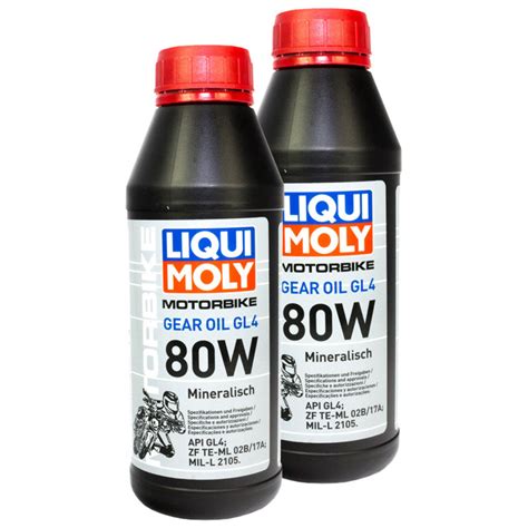 LIQUI MOLY Getriebeöl Getriebe Öl 80W 2 X 500 ml online im MVH Shop k