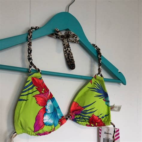 Raisins Swim Raisins Multi Colored Floral Bikini Top Poshmark