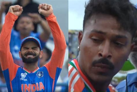 Virat Kohli, Hardik Pandya in Tears After India Win T20 World Cup 2024 ...