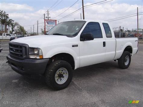 2003 Oxford White Ford F250 Super Duty Xl Supercab 4x4 6569675