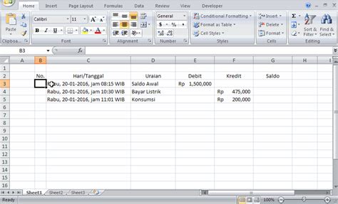 Famous Cara Membuat Hari Dan Tanggal Otomatis Di Excel Bahasa Indonesia