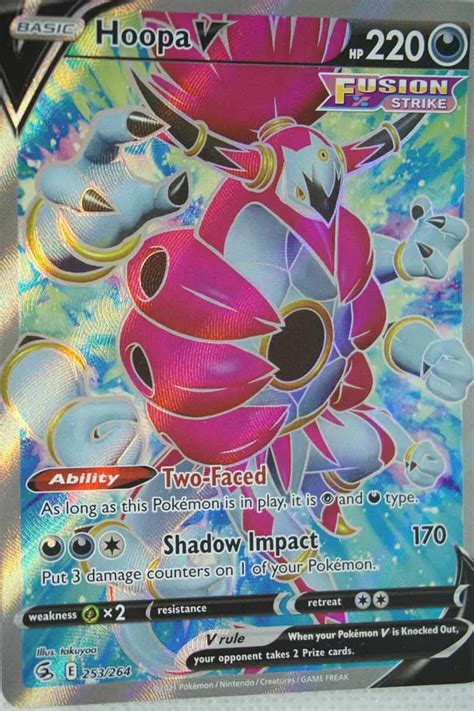 Hoopa V Full Art Fusion Strike Enkeltkort