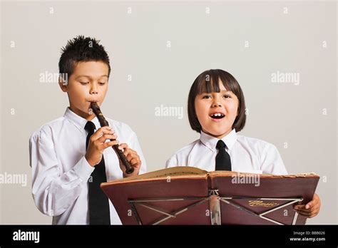 kids playing musical instruments Stock Photo - Alamy