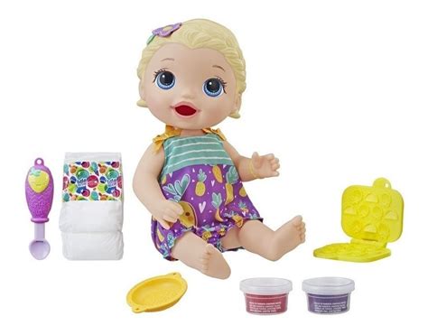 Boneca Baby Alive Lanchinho Divertido Loira Come E Faz Coco Frete Gr Tis