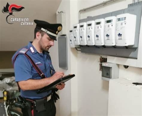 Controlli A Catania Furto Di Energia Elettrica Per Una Societ E