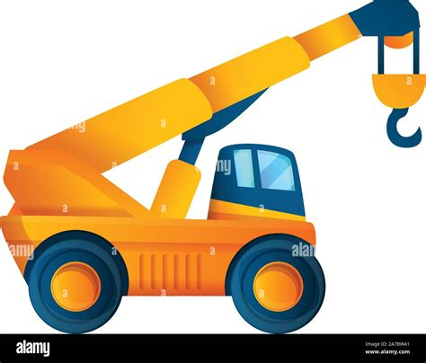 Vehicle Crane Icon Cartoon Of Vehicle Crane Vector Icon For Web Design