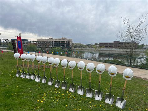 City hosts official groundbreaking for the $9.8 million Canal Park