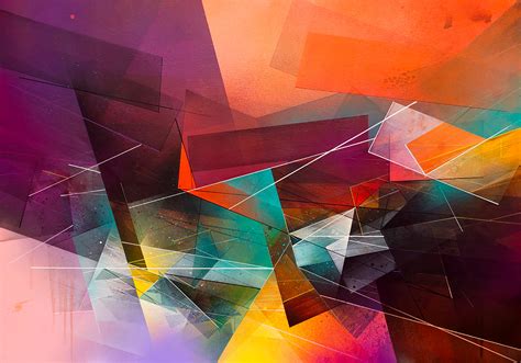 Vibrant Abstract Paintings By Bartek Swiatecki Daily Design