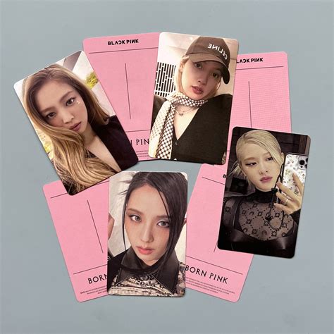 Kpop Blackpink Álbum Born Pink Apagado Photocard Shopee México