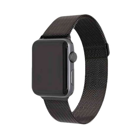 Stainless Steel Mesh Watch Bands - Black / 38mm or 40mm