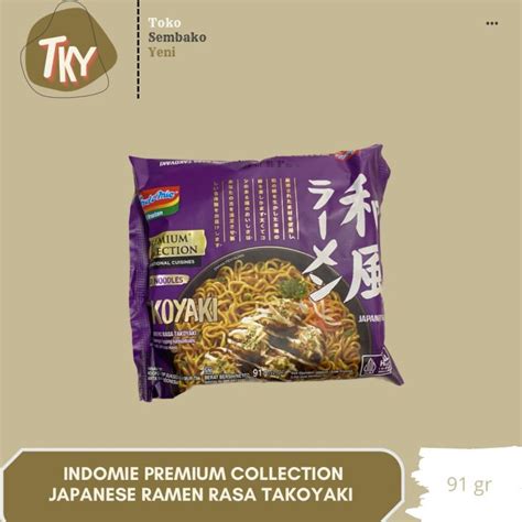 Indomie Premium Collection Japanese Ramen Takoyaki Lazada Indonesia