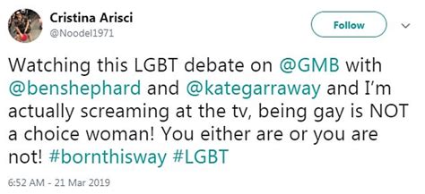 Christian Mother Tells Gay Man His Sexuality Is A Choice Daily Mail Online