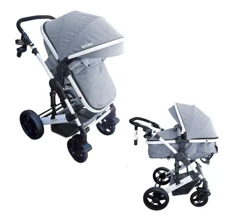 Cochecito Mega Baby Cuna Paseo Bebe Lanin Convertible En Asiento Y