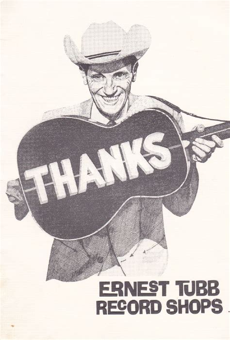 Ernest Tubb Shop Thank You Note 1990 I Think Discussion Forums Banjo Hangout