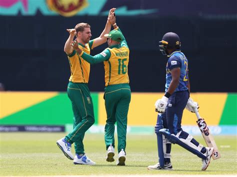 Sri Lanka Vs South Africa Highlights T20 World Cup 2024 South Africa