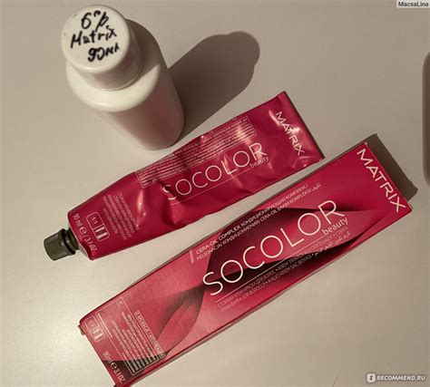 Стойкая крем-краска для волос MATRIX Socolor.beauty - «Стойкая краска ...