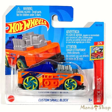 Hot Wheels Brick Rides Custom Small Block ManóShop web