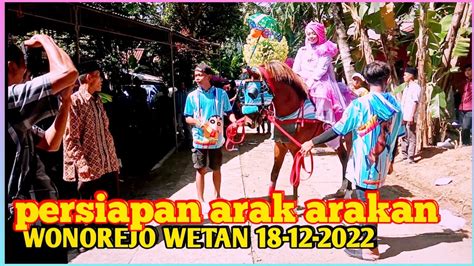 Persiapan Setart Arak Arakan Desa Wonorejo Wetan Butuh Purworejo