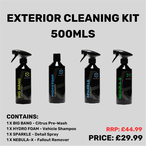 VEHICLE EXTERIOR CLEANING KIT - Molecular UK