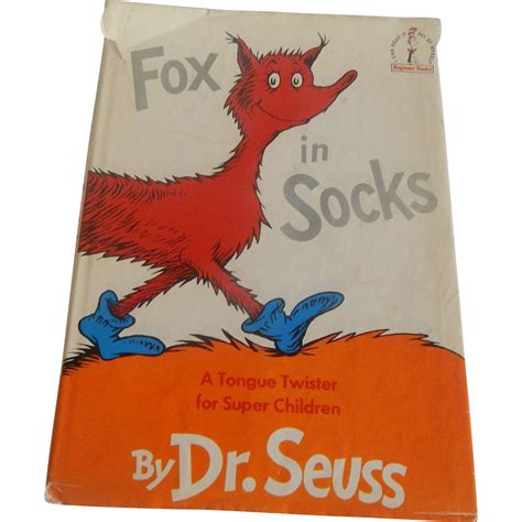 Fox In Sock By Dr Seuss