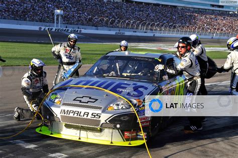 February March Las Vegas Nevada Usa Jimmie Johnson Pitstop