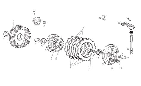 Ring Voor Naaldlager Druklager Koppeling OEM Piaggio Aprilia Derbi