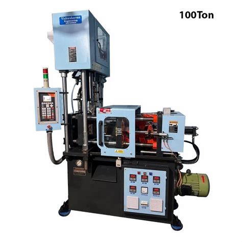 Mild Steel 100 Ton Vertical PLC Injection Moulding Machine At Best