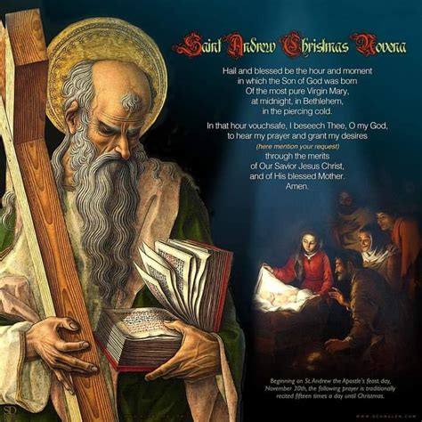 Feast Of Saint Andrew The Apostle 30th November Prayers And Petitions